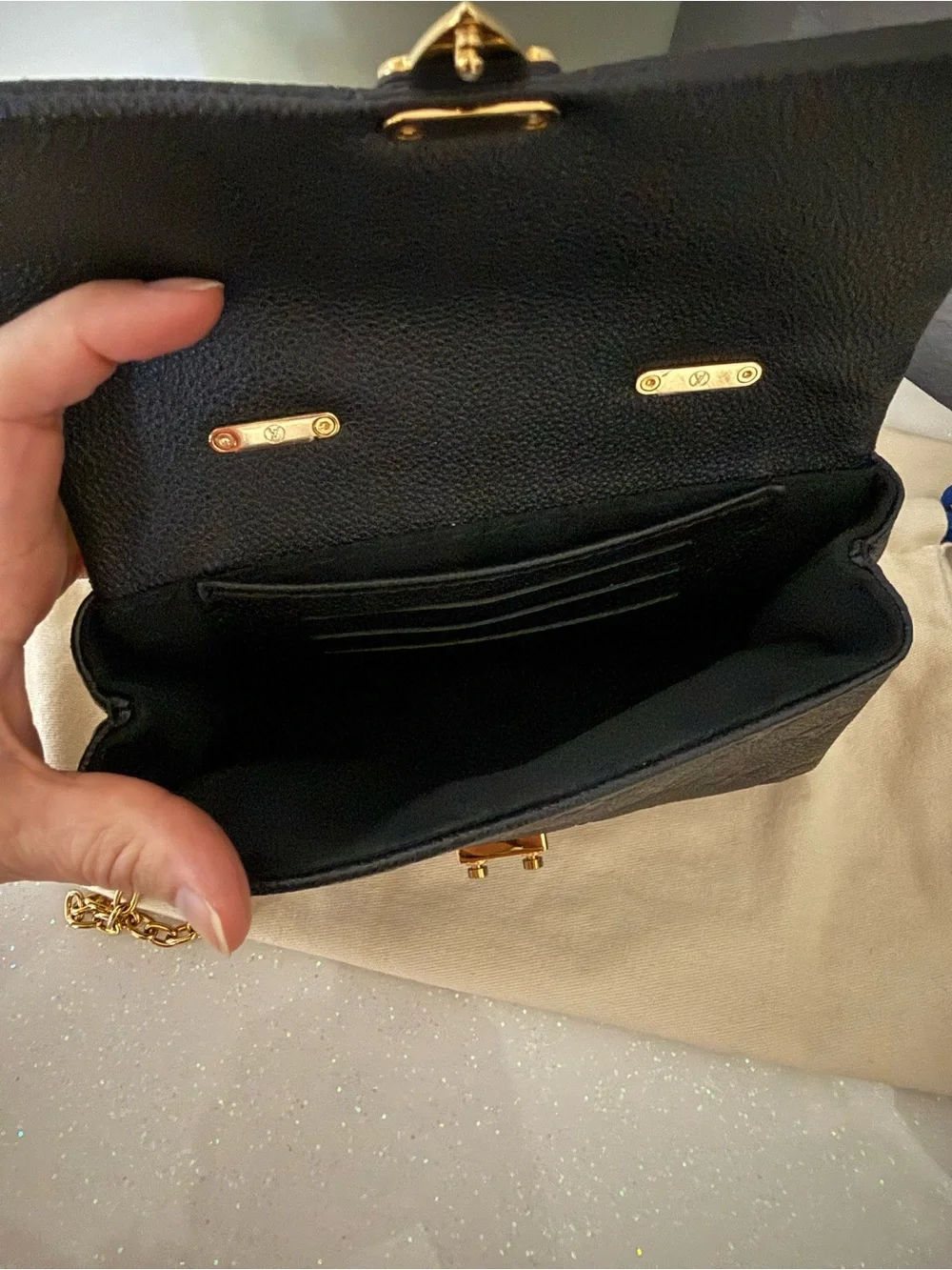 Louis Vuitton subtle embossed